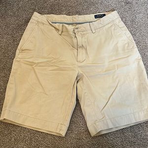 Polo Ralph Lauren khaki shorts. Classic fit 9”